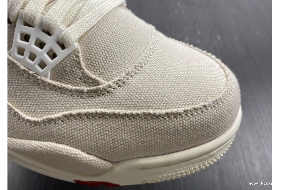(W) Jordan DQ4909-100 DQ4909-100 Canvas 4 Retro Blank 0509